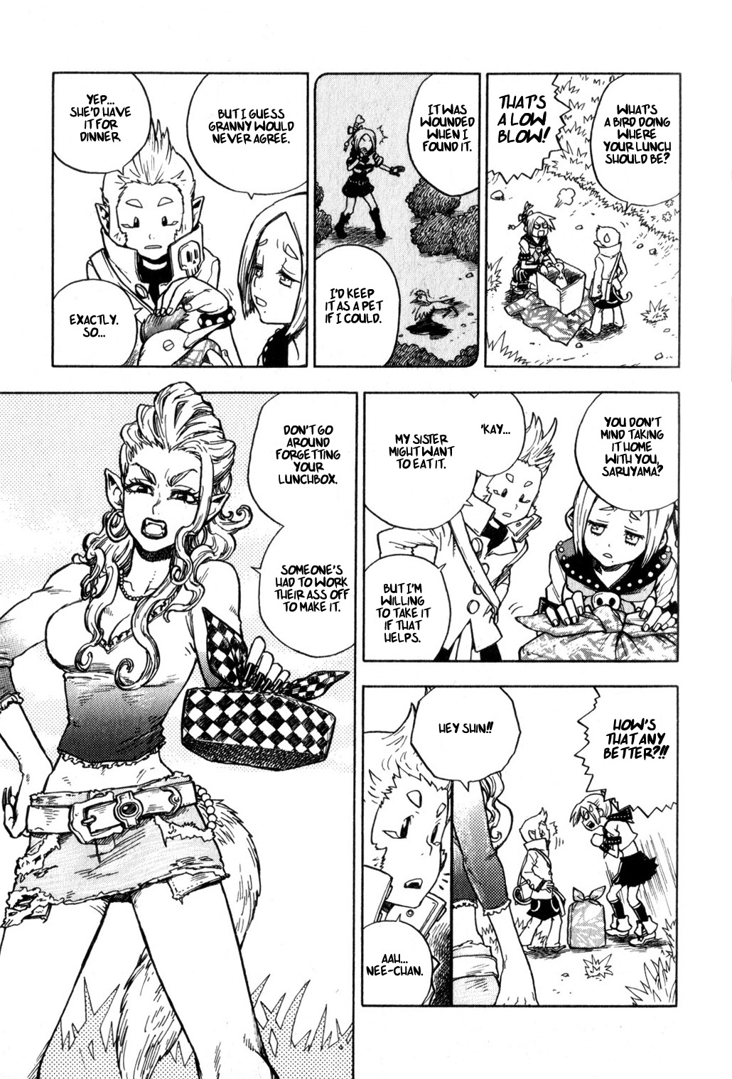 Yaoyorozu Girl Chapter 2 page 3 - Chapter 2: Monkey, Pheasant, Dog