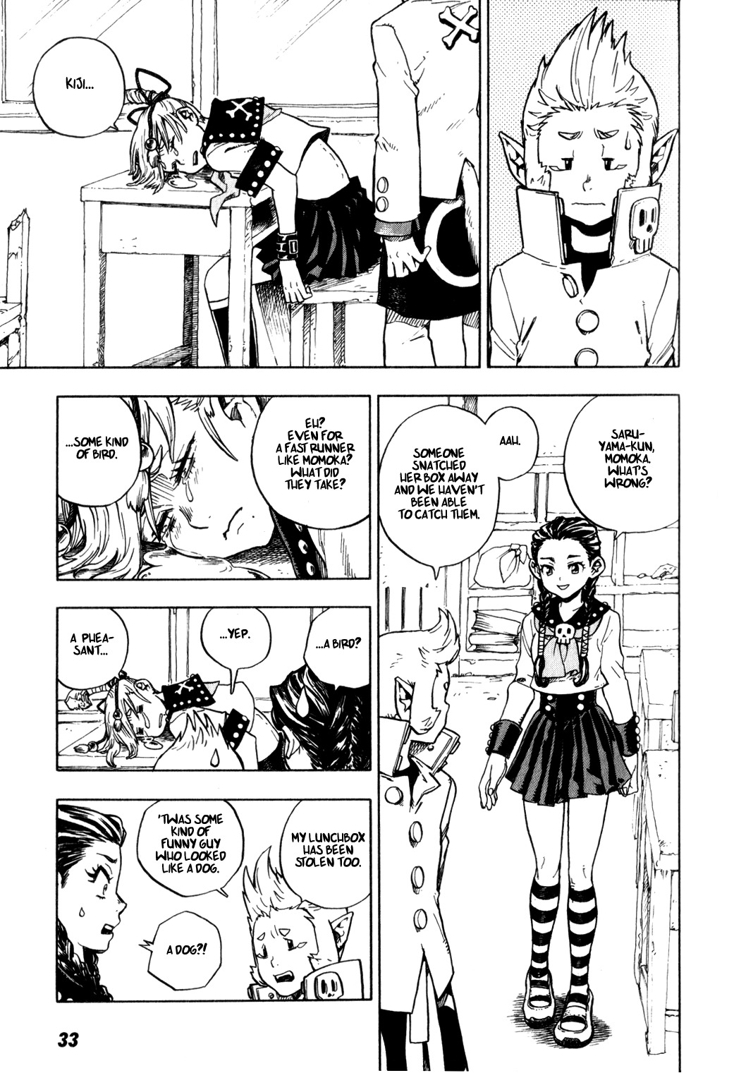 Yaoyorozu Girl Chapter 2 page 7 - Chapter 2: Monkey, Pheasant, Dog