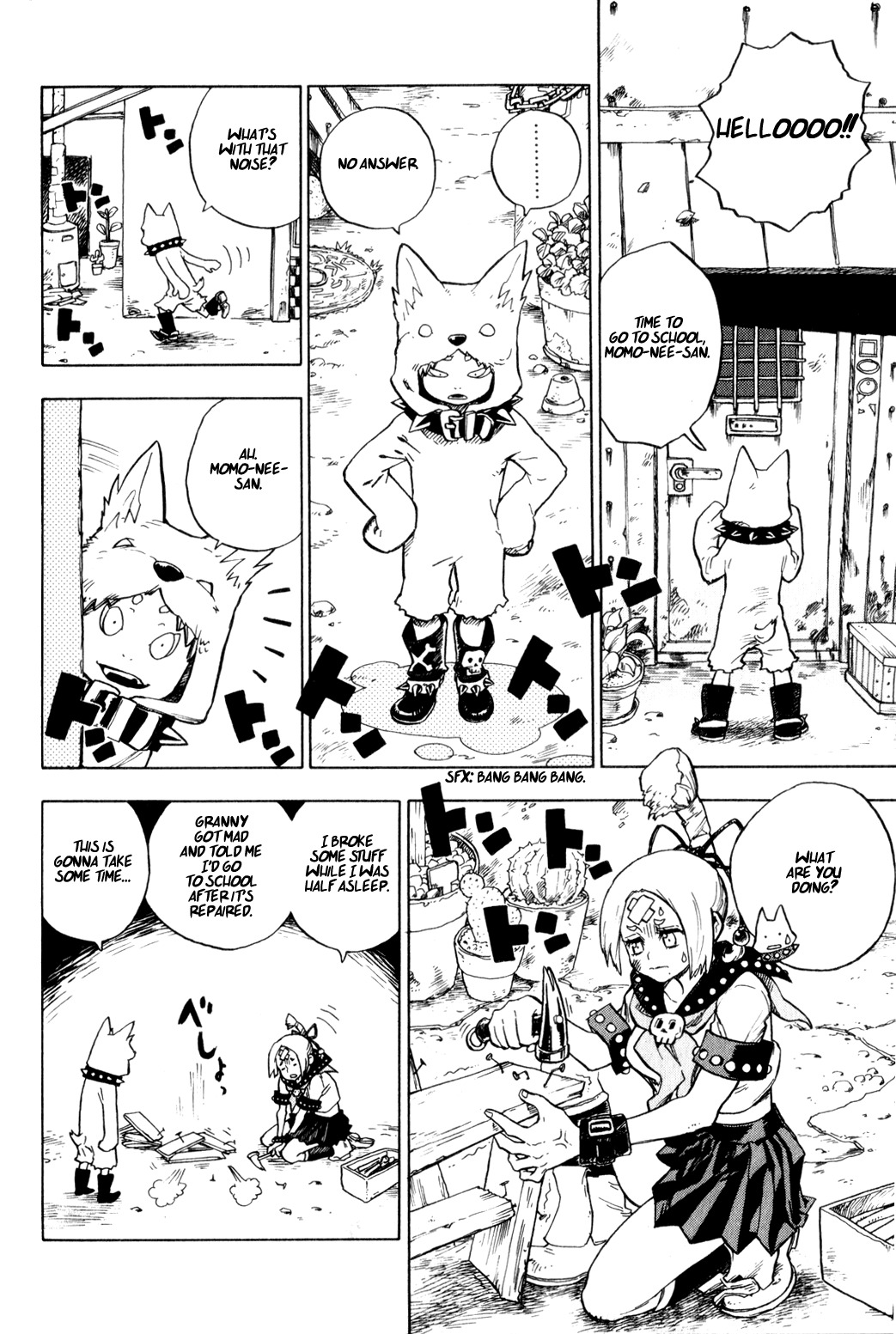 Yaoyorozu Girl Chapter 3 page 2 - Chapter 3: Onigami Setsuna
