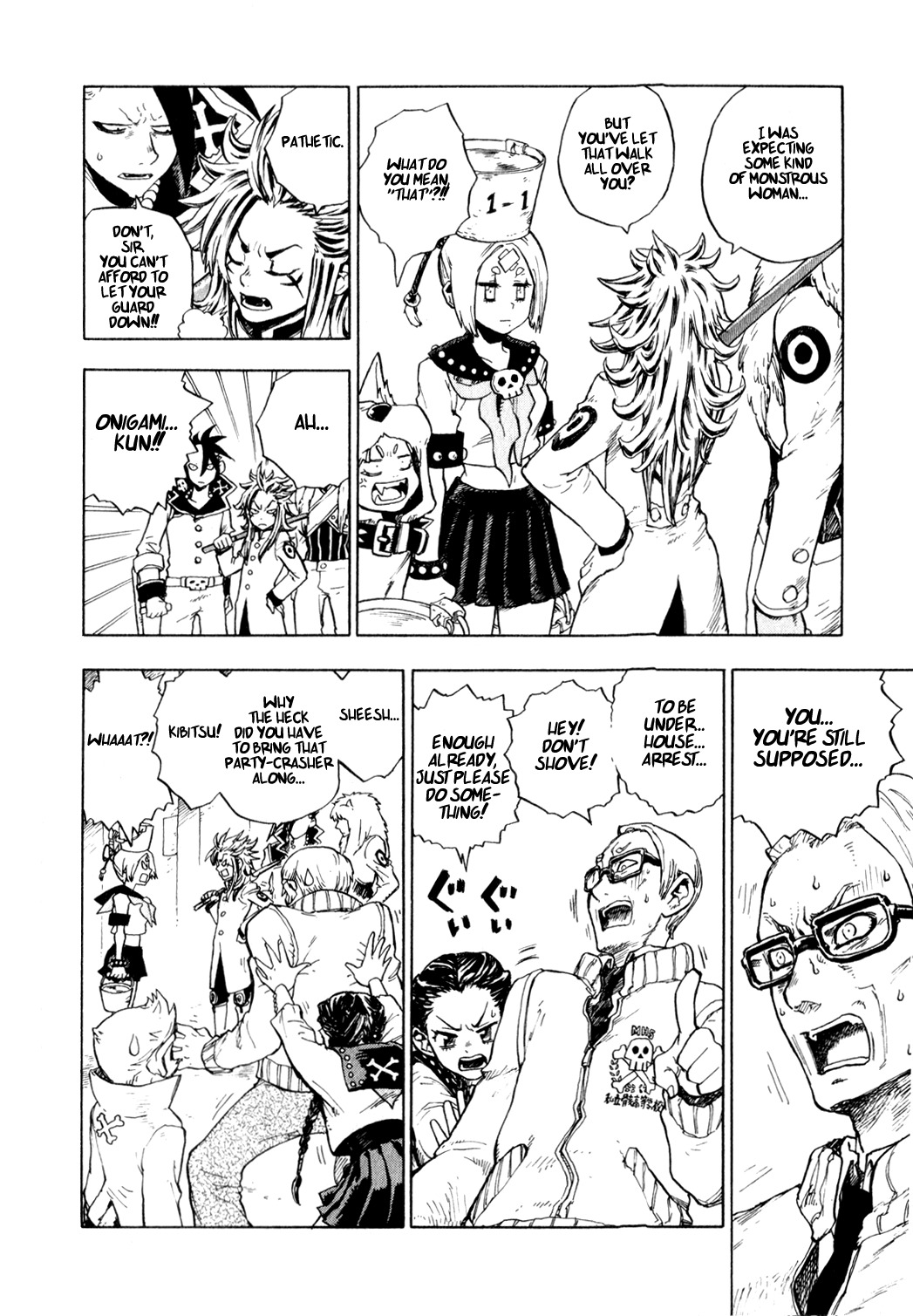 Yaoyorozu Girl Chapter 3 page 7 - Chapter 3: Onigami Setsuna