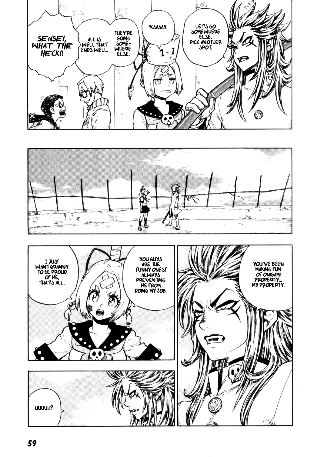 Yaoyorozu Girl Chapter 3 page 8 - Chapter 3: Onigami Setsuna