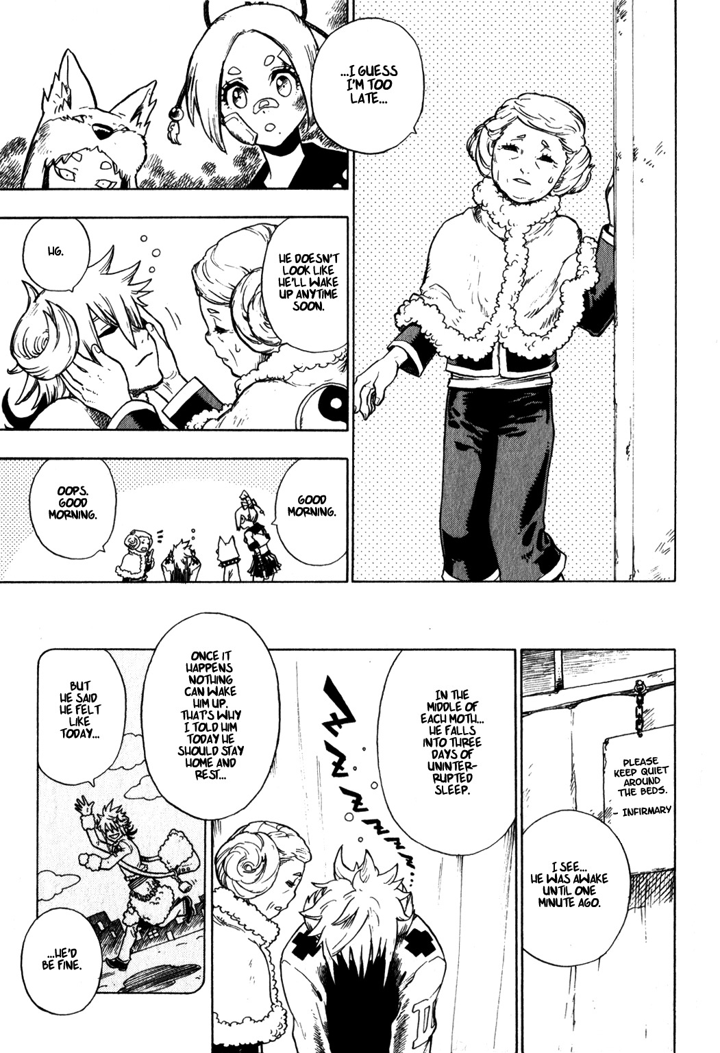 Yaoyorozu Girl Chapter 6 page 13 - Chapter 6: The Senpai Who Sleeps in the School Infirmary