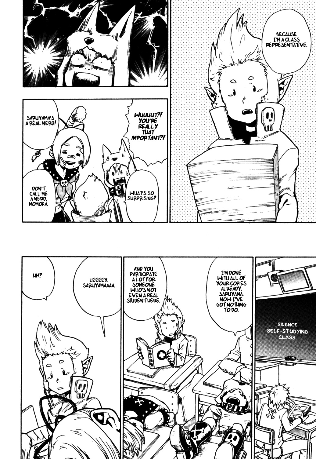 Yaoyorozu Girl Chapter 6 page 6 - Chapter 6: The Senpai Who Sleeps in the School Infirmary