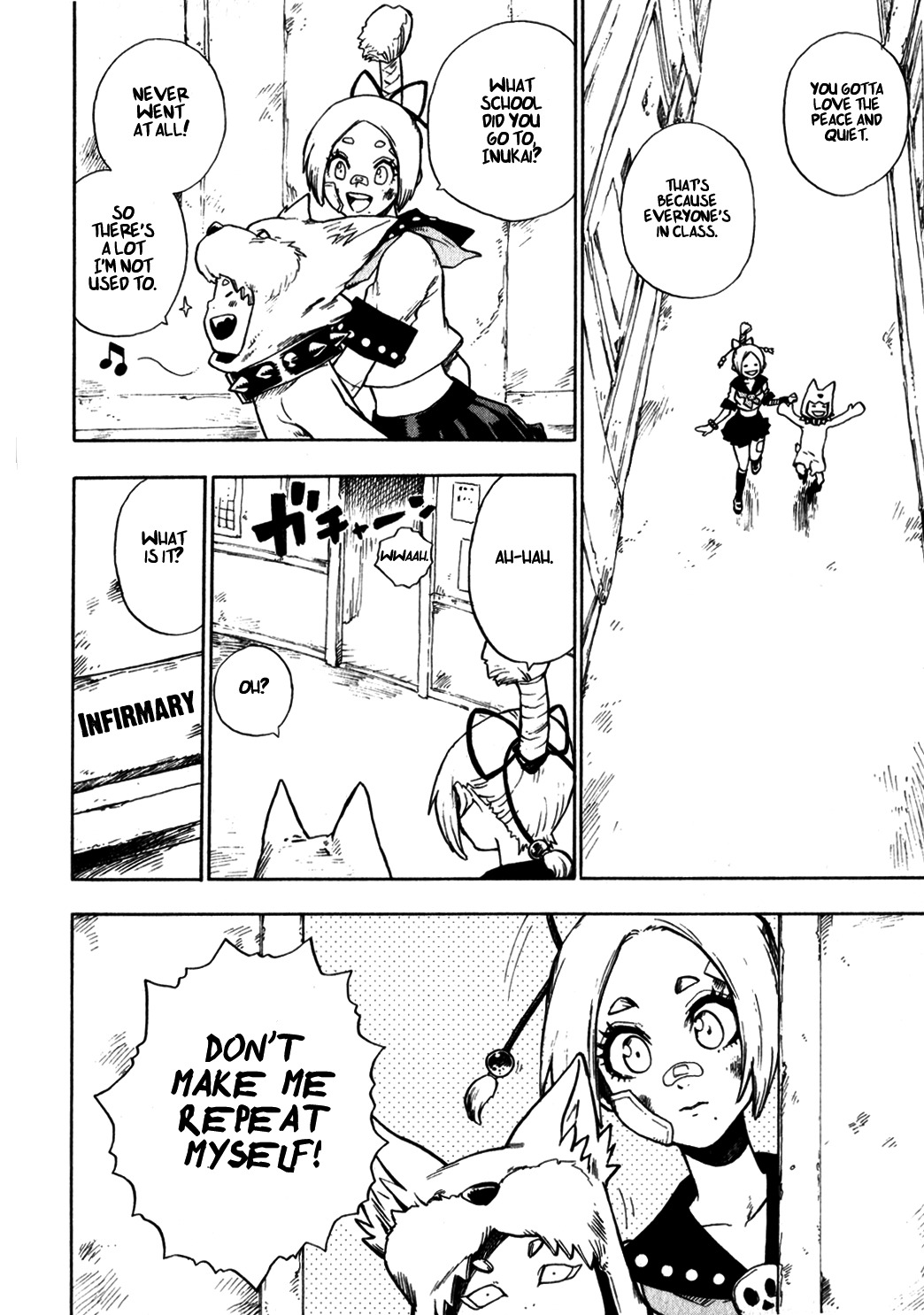 Yaoyorozu Girl Chapter 6 page 8 - Chapter 6: The Senpai Who Sleeps in the School Infirmary