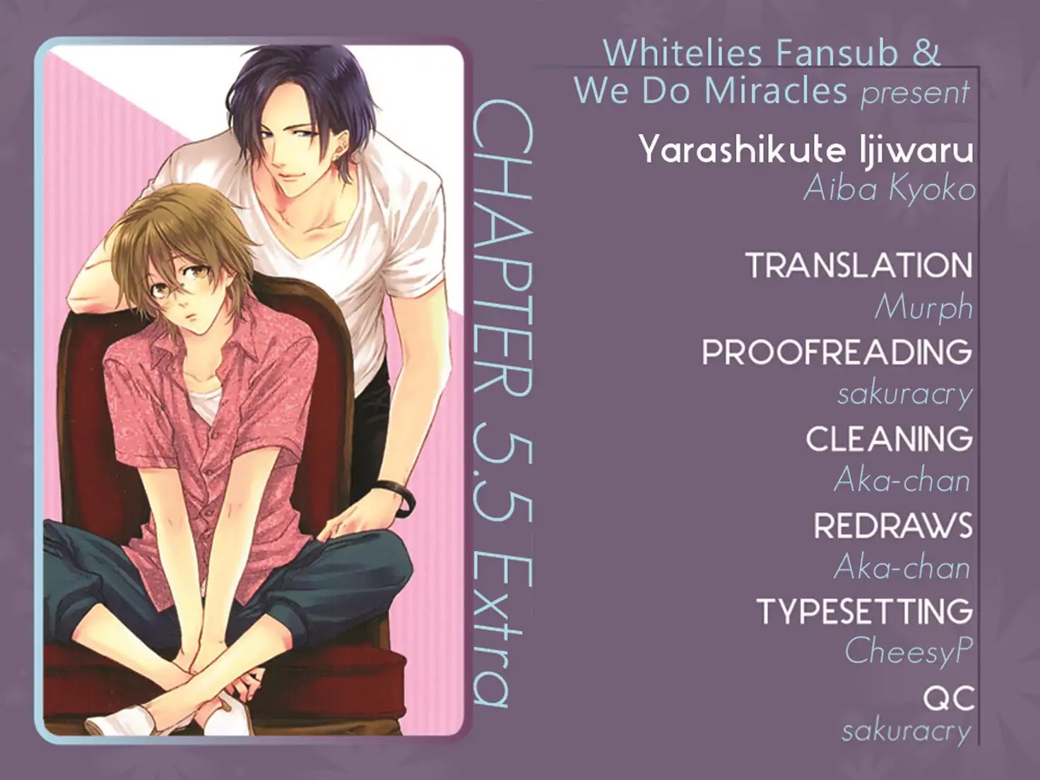 Yarashikute Ijiwaru. Chapter 5.5 page 1 - Chapter 5.5: Extra