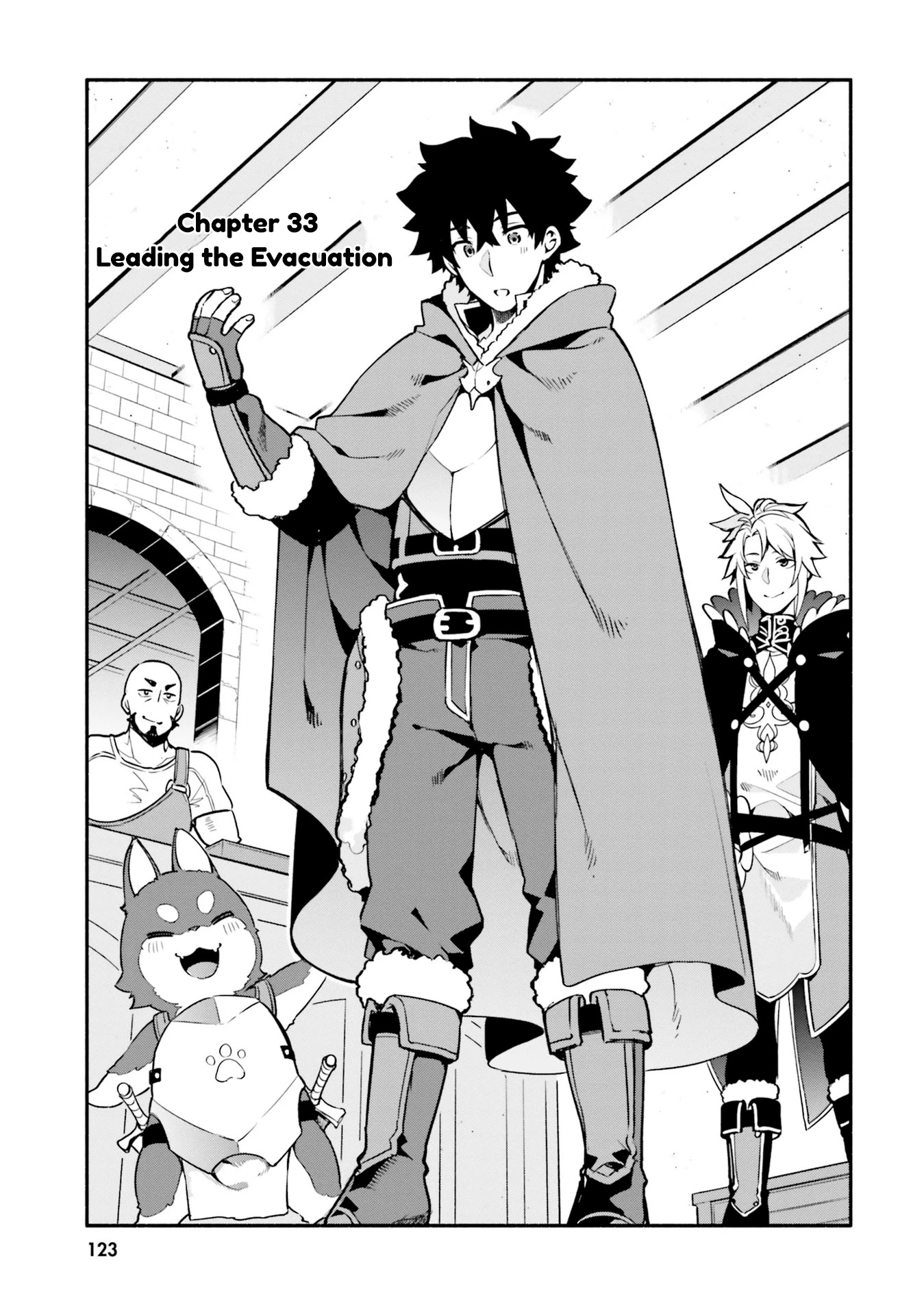 Yari no Yuusha no Yarinaoshi Chapter 33 page 1 - Chapter 33: Leading the Evacuation