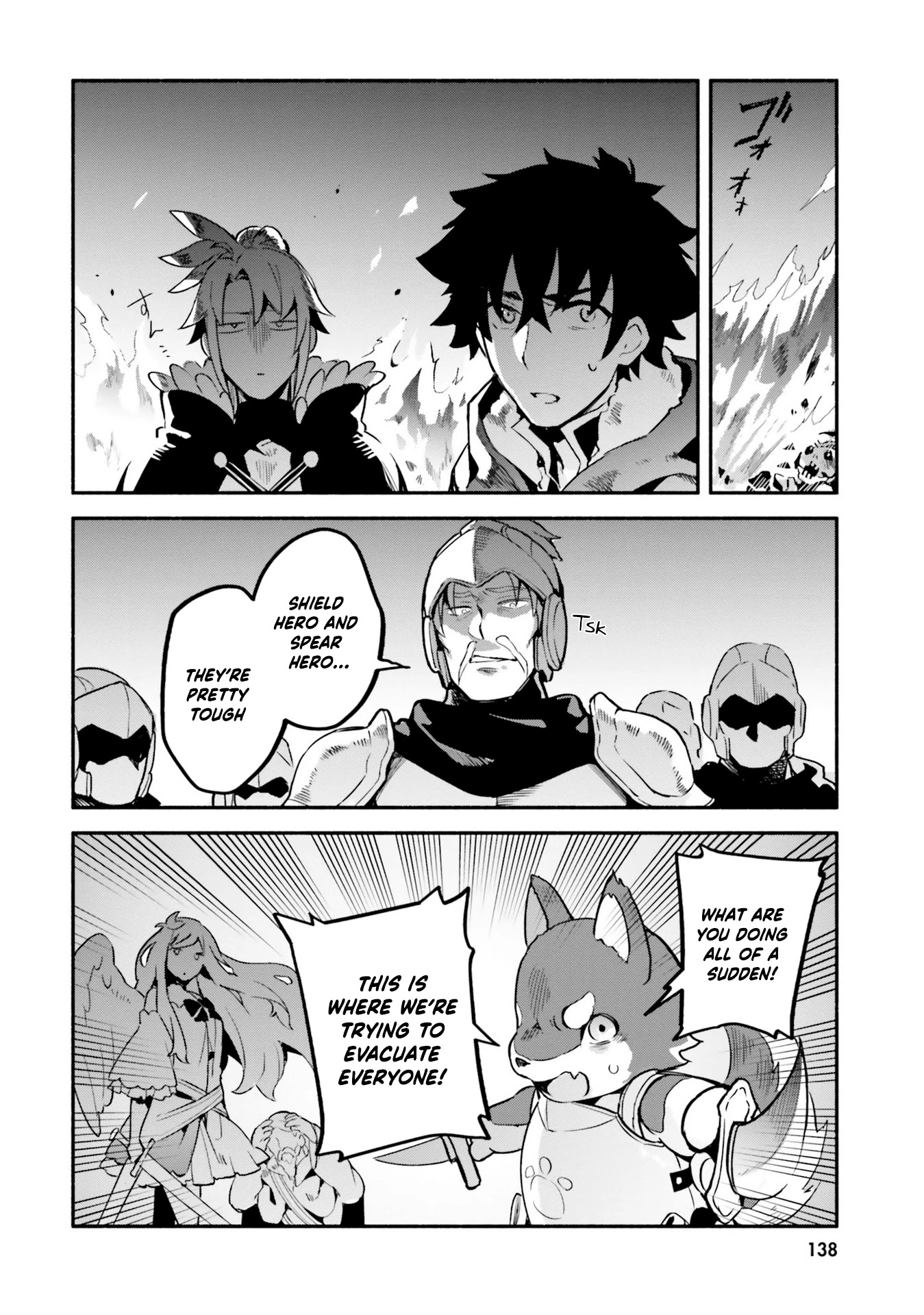 Yari no Yuusha no Yarinaoshi Chapter 33 page 16 - Chapter 33: Leading the Evacuation