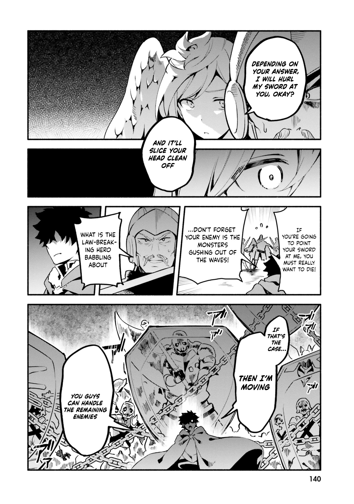 Yari no Yuusha no Yarinaoshi Chapter 33 page 18 - Chapter 33: Leading the Evacuation