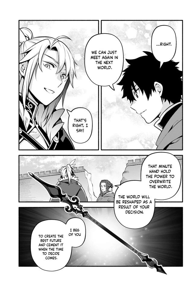 Yari no Yuusha no Yarinaoshi Chapter 55 page 22 - Chapter 55: For the Third Time, Those Words [END]