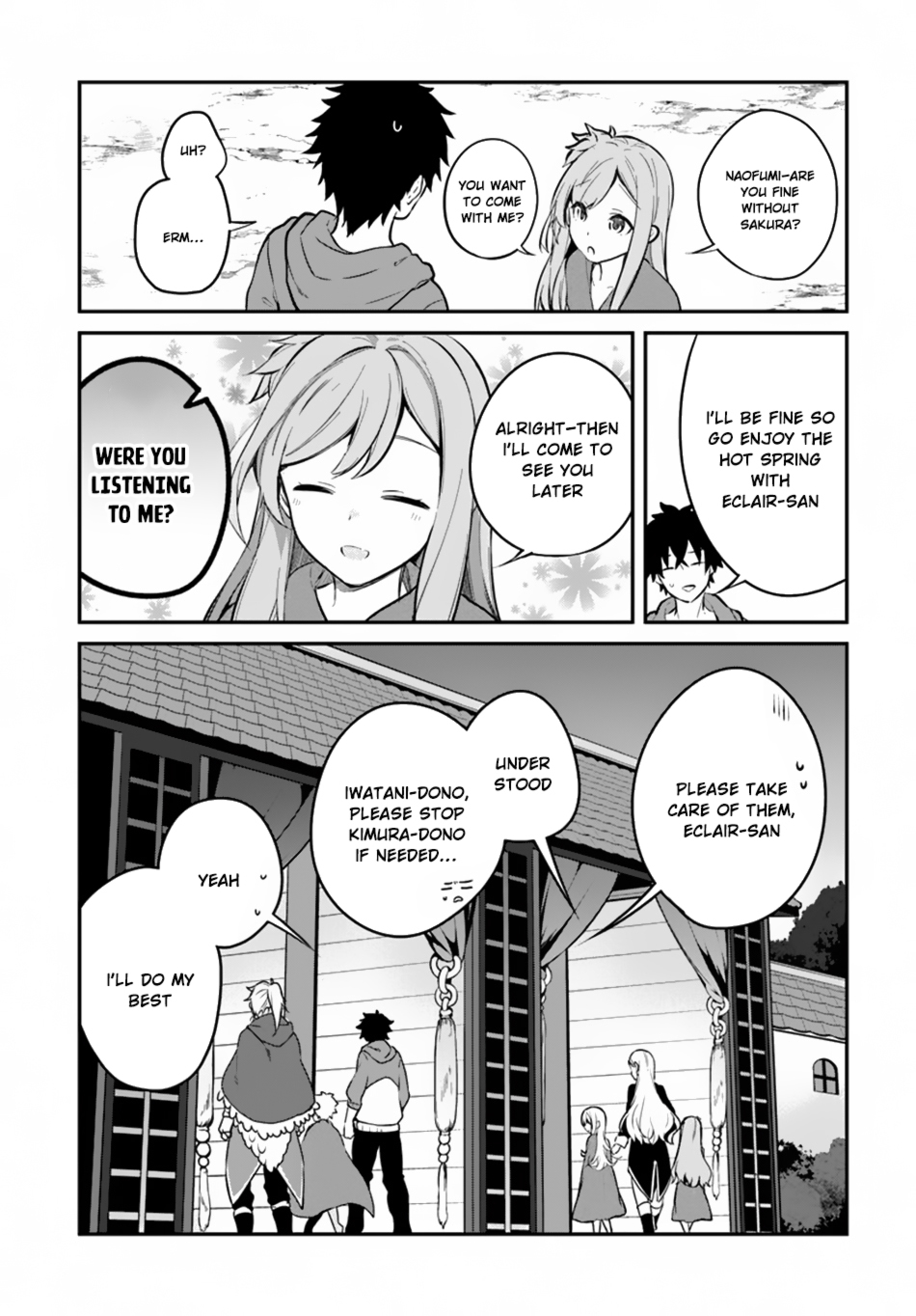 Yari no Yuusha no Yarinaoshi Chapter 9 page 20 - Chapter 9: Peeping