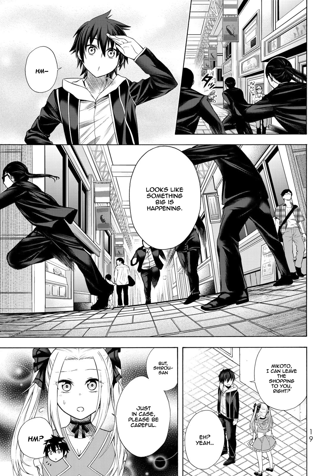 Yari Sugita Majin Senmetsu-sha no Nana-tai Tsumi Yuugi (New Game) Chapter 1 page 18 - Chapter 1: A Thursday Where Fates Interwine