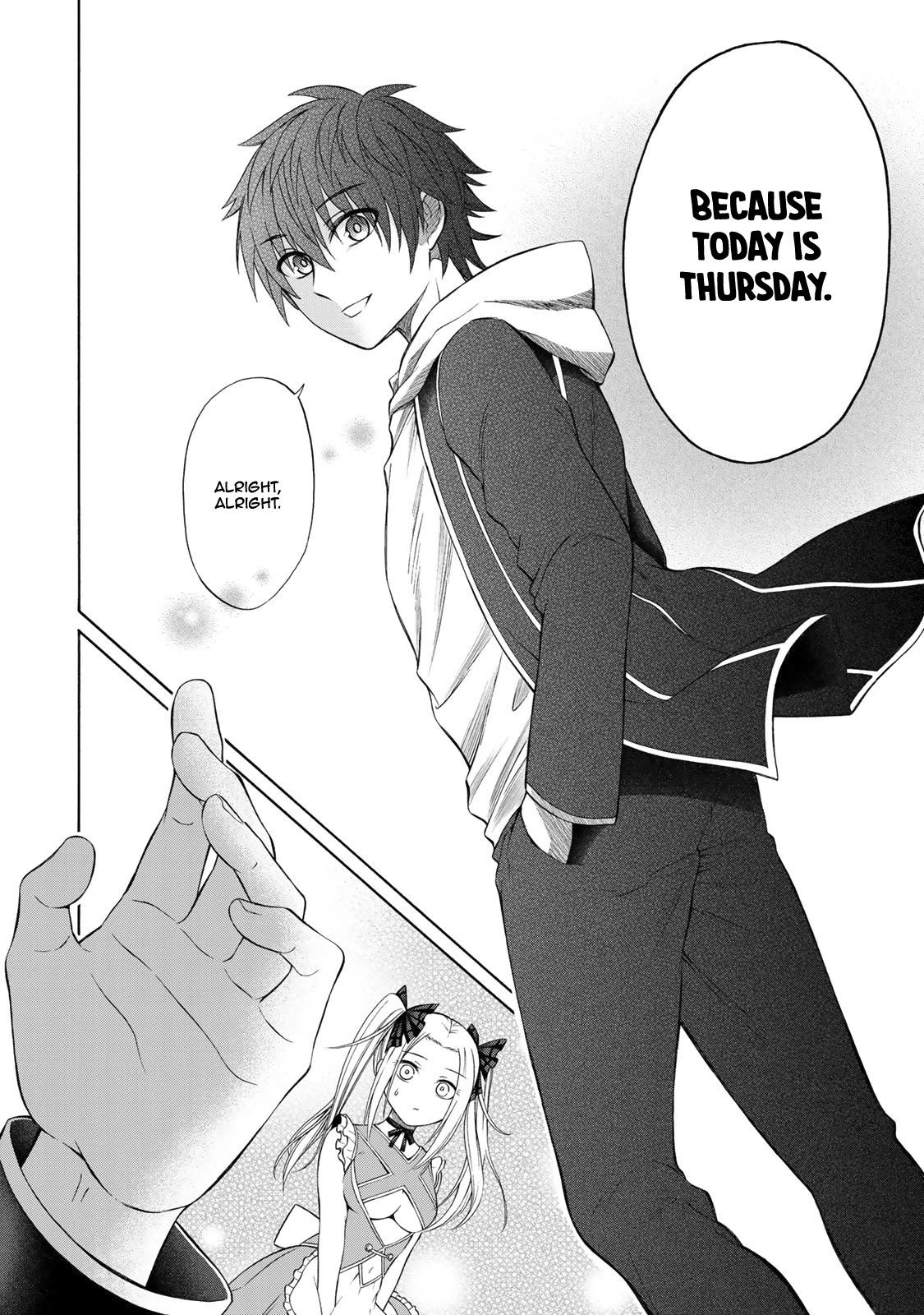 Yari Sugita Majin Senmetsu-sha no Nana-tai Tsumi Yuugi (New Game) Chapter 1 page 19 - Chapter 1: A Thursday Where Fates Interwine
