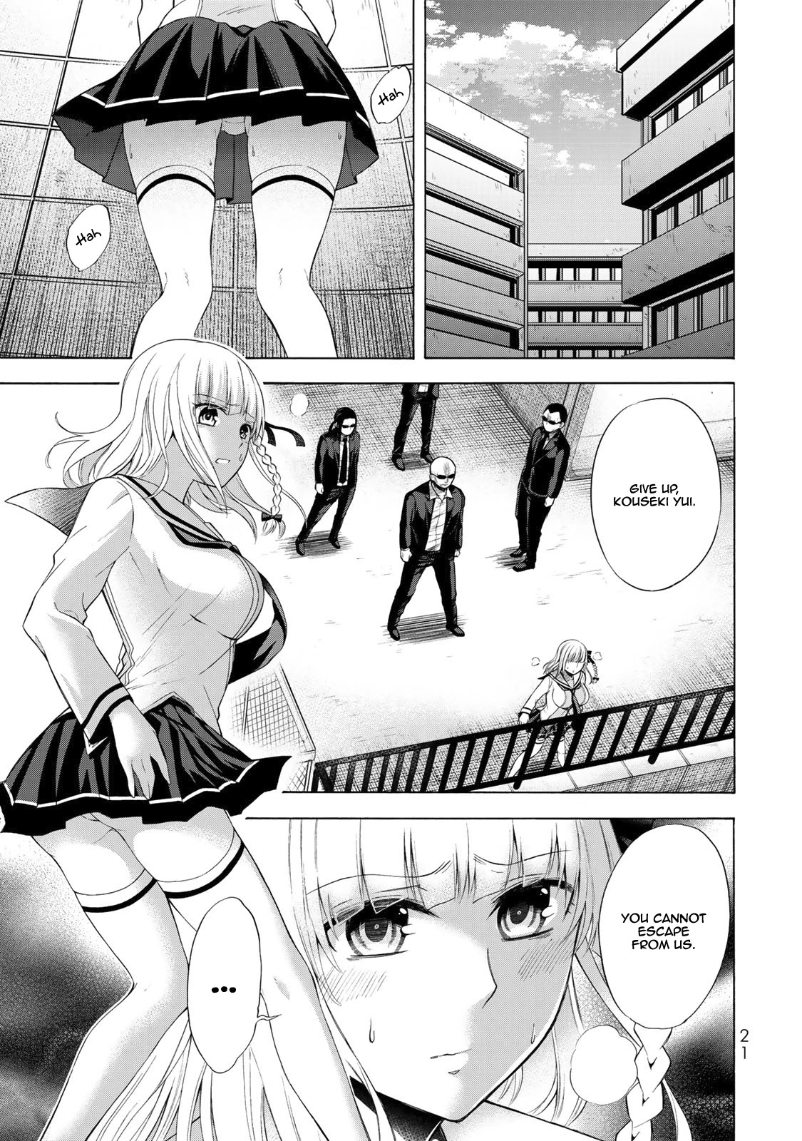 Yari Sugita Majin Senmetsu-sha no Nana-tai Tsumi Yuugi (New Game) Chapter 1 page 20 - Chapter 1: A Thursday Where Fates Interwine
