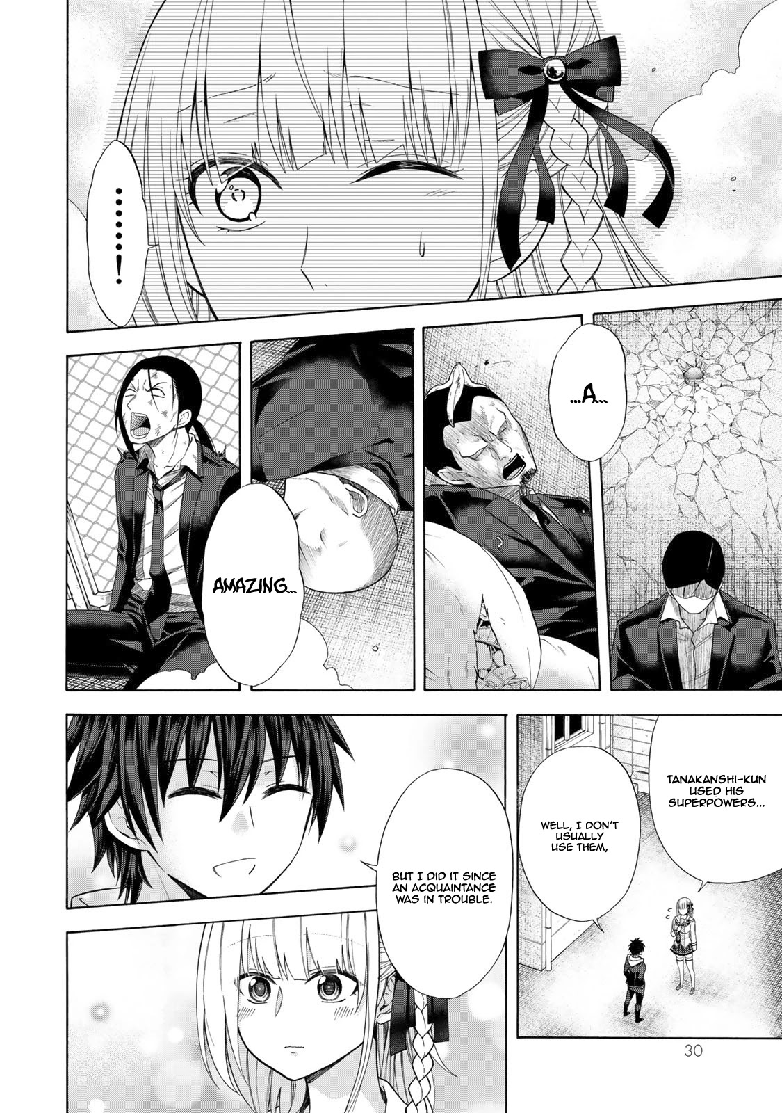Yari Sugita Majin Senmetsu-sha no Nana-tai Tsumi Yuugi (New Game) Chapter 1 page 29 - Chapter 1: A Thursday Where Fates Interwine