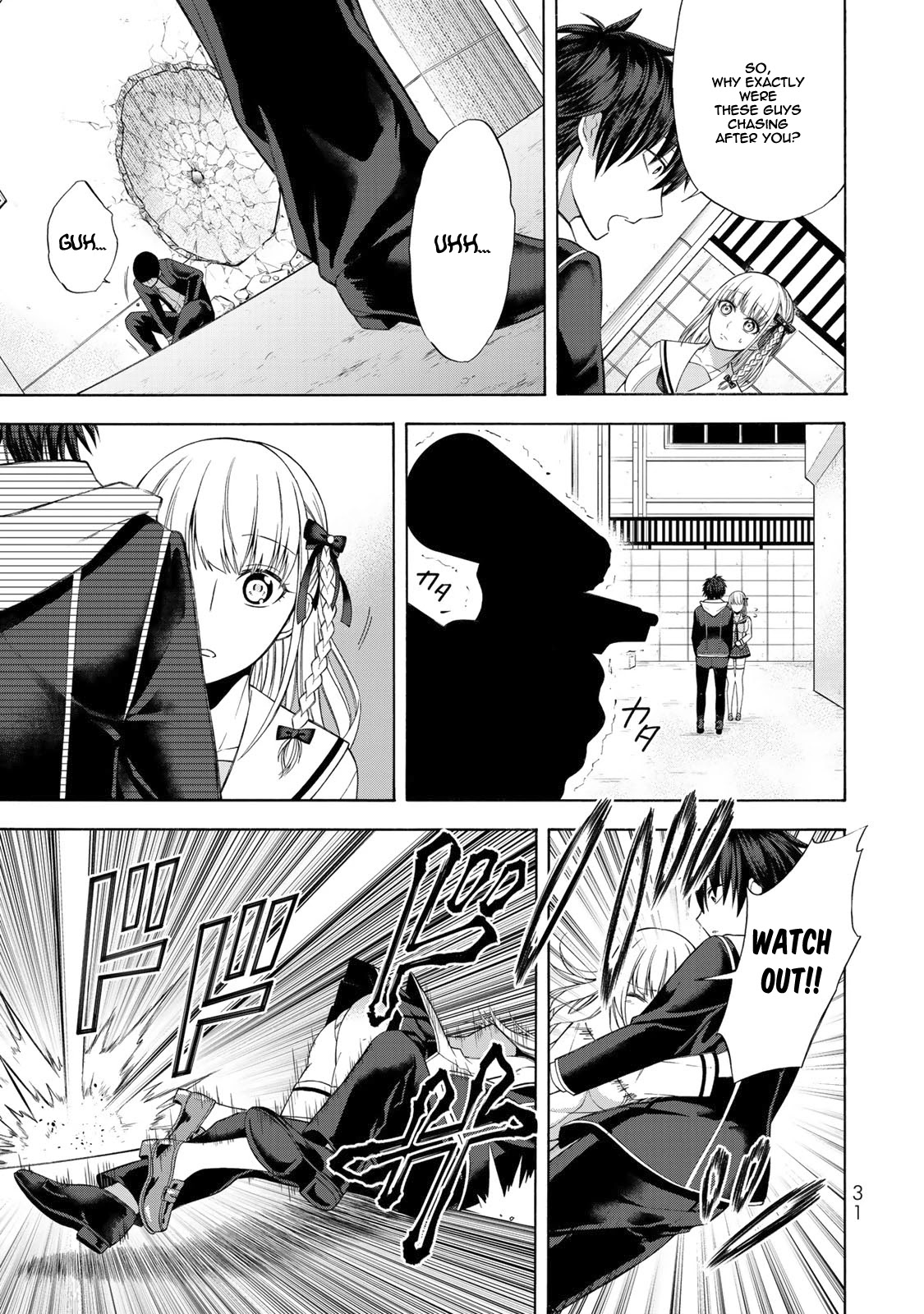 Yari Sugita Majin Senmetsu-sha no Nana-tai Tsumi Yuugi (New Game) Chapter 1 page 30 - Chapter 1: A Thursday Where Fates Interwine