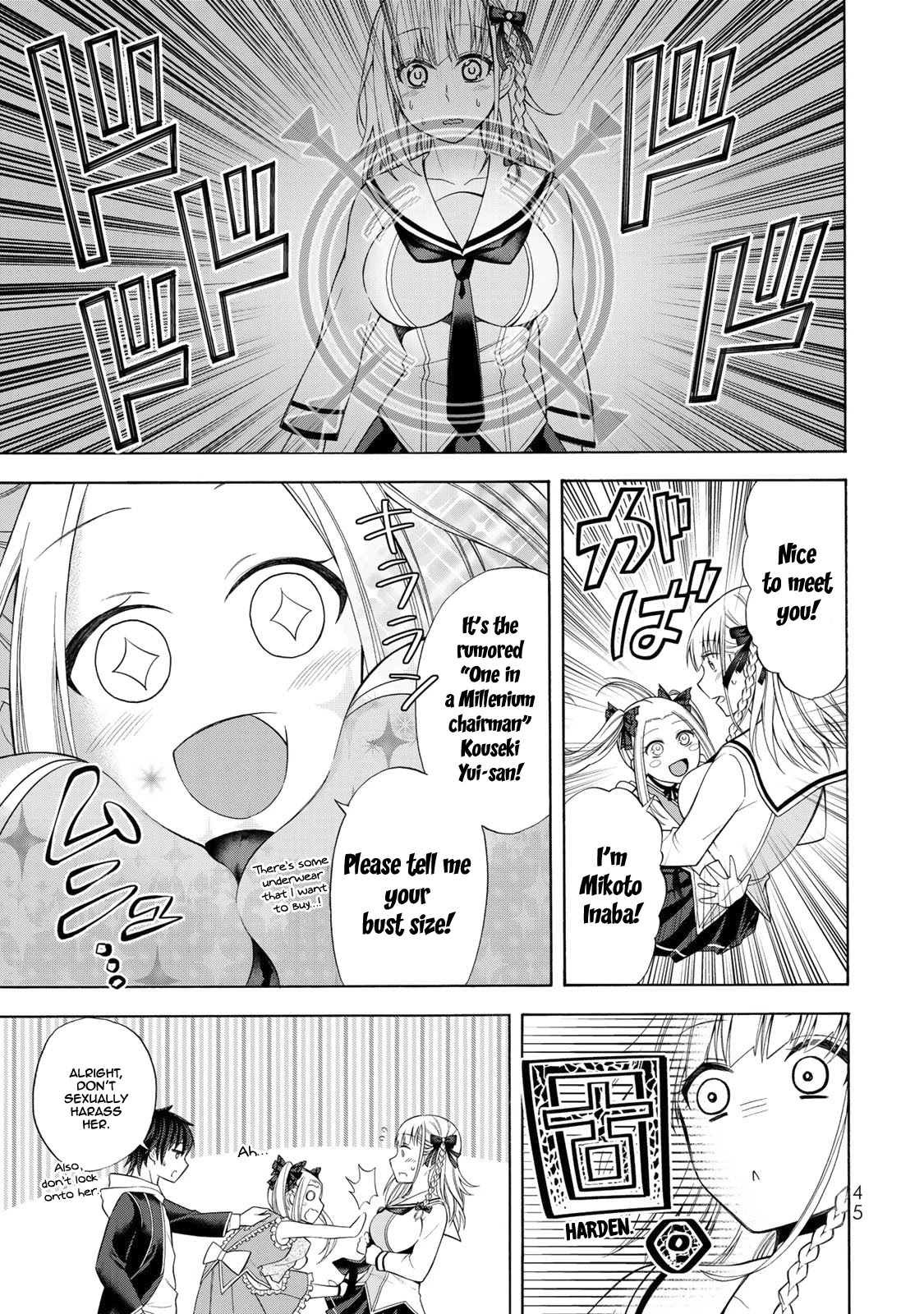 Yari Sugita Majin Senmetsu-sha no Nana-tai Tsumi Yuugi (New Game) Chapter 1 page 44 - Chapter 1: A Thursday Where Fates Interwine