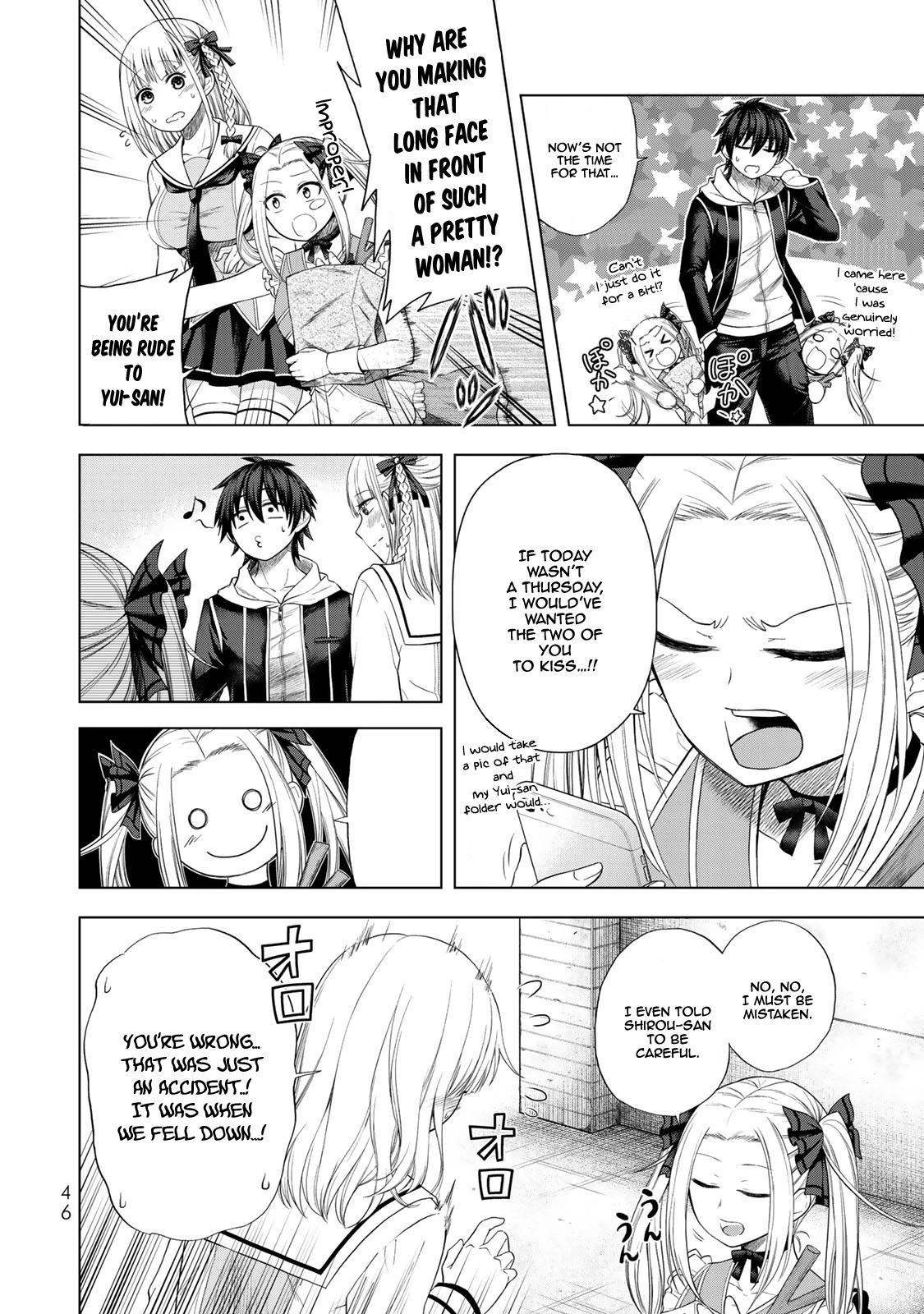Yari Sugita Majin Senmetsu-sha no Nana-tai Tsumi Yuugi (New Game) Chapter 1 page 45 - Chapter 1: A Thursday Where Fates Interwine