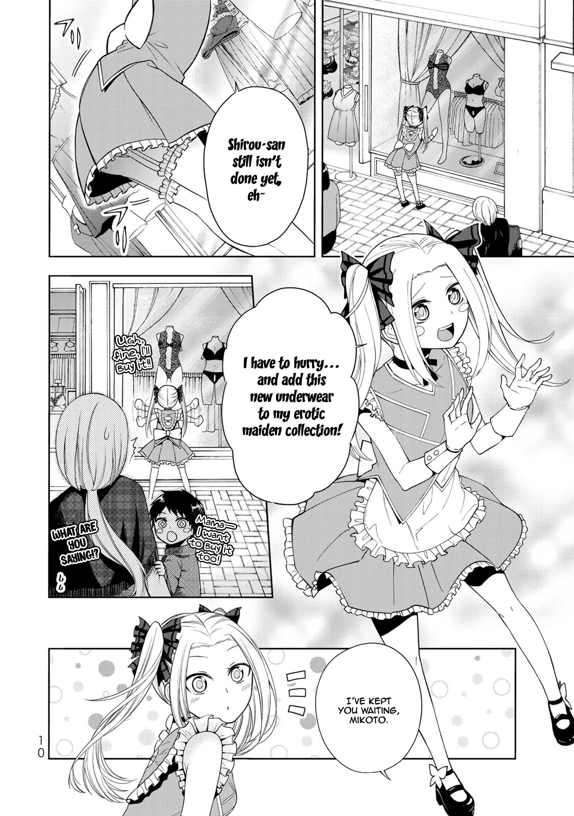 Yari Sugita Majin Senmetsu-sha no Nana-tai Tsumi Yuugi (New Game) Chapter 1 page 9 - Chapter 1: A Thursday Where Fates Interwine