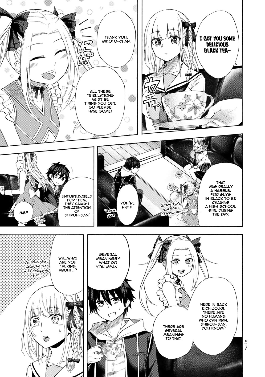 Yari Sugita Majin Senmetsu-sha no Nana-tai Tsumi Yuugi (New Game) Chapter 2 page 6 - Chapter 2: Back Kichijouji's 1