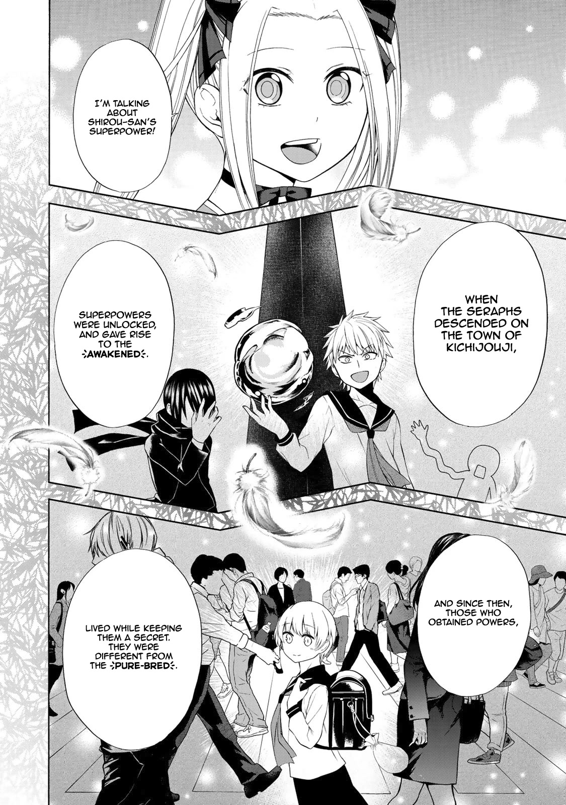 Yari Sugita Majin Senmetsu-sha no Nana-tai Tsumi Yuugi (New Game) Chapter 2 page 7 - Chapter 2: Back Kichijouji's 1