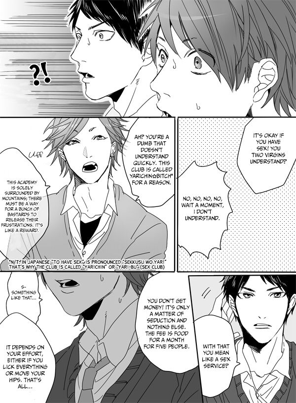 Yarichin Bitch Club Chapter 1 page 27 - Chapter 1