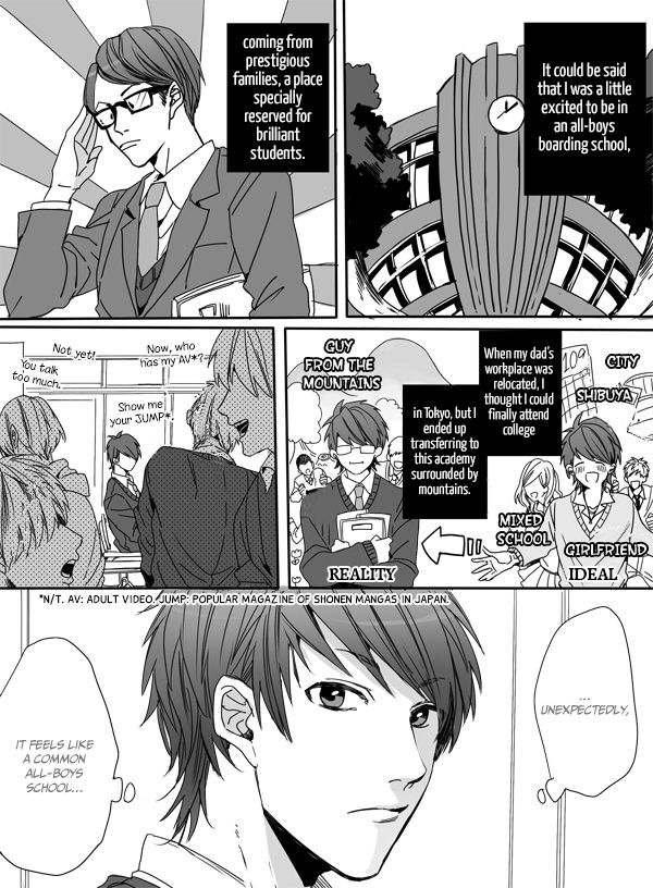 Yarichin Bitch Club Chapter 1 page 8 - Chapter 1