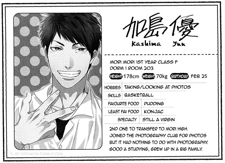 Yarichin Bitch Club Chapter 8.5 page 2 - Chapter 8.5 : Character Profiles