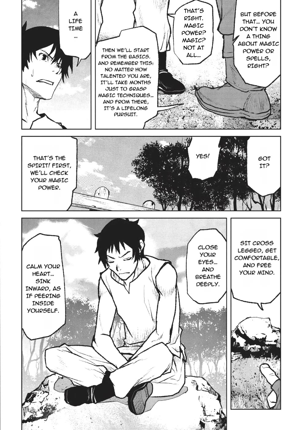Yaritsukai to, Kuroneko Chapter 3.1 page 4 - Chapter 3.1: Departure