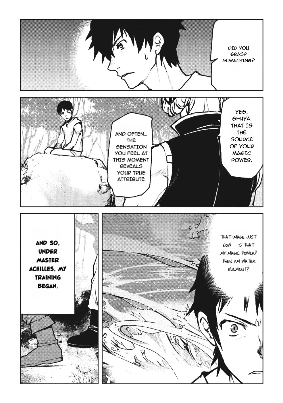 Yaritsukai to, Kuroneko Chapter 3.1 page 6 - Chapter 3.1: Departure