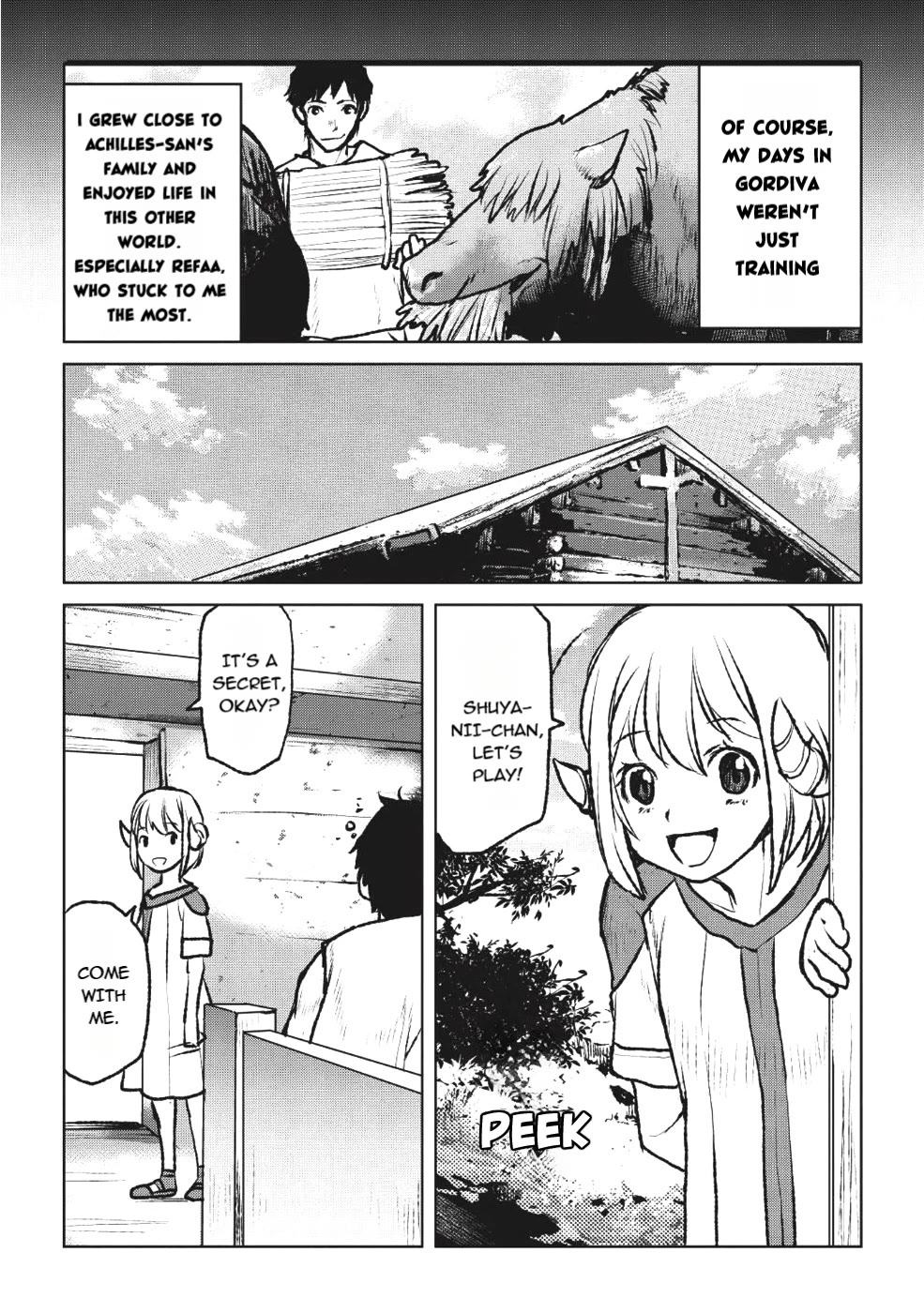 Yaritsukai to, Kuroneko Chapter 3.1 page 8 - Chapter 3.1: Departure