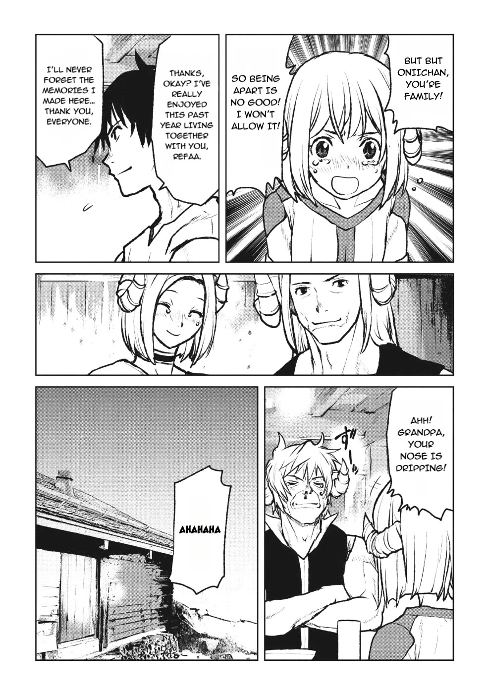 Yaritsukai to, Kuroneko Chapter 3.2 page 11 - Chapter 3.2: Departure