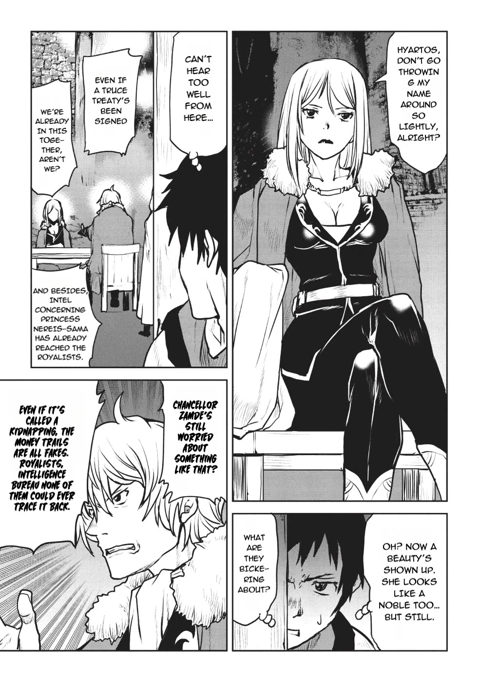 Yaritsukai to, Kuroneko Chapter 4 page 11 - Chapter 4: The Conspiracy
