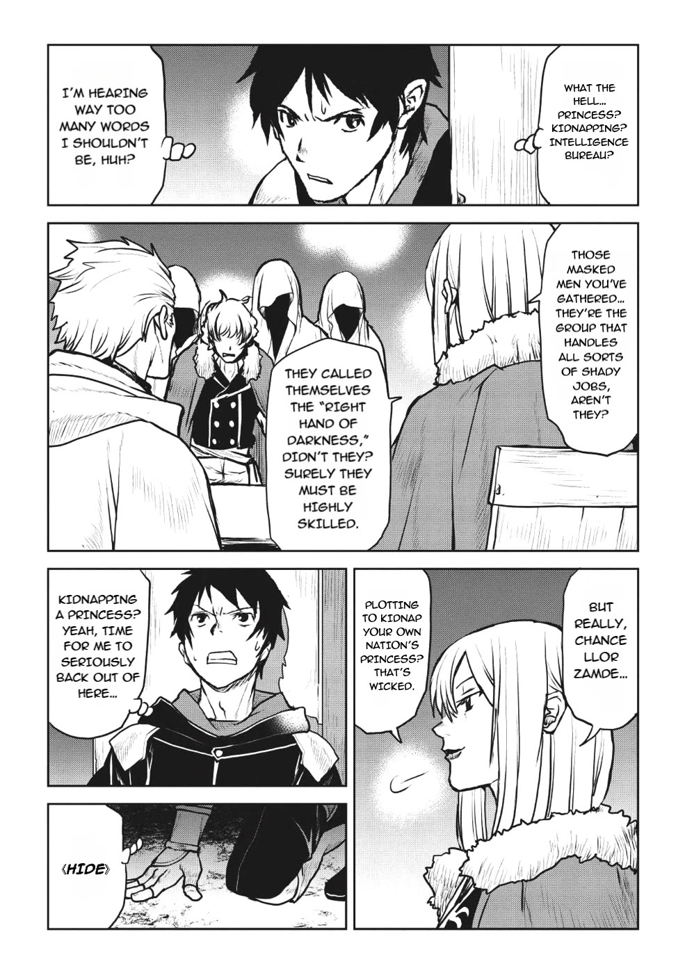 Yaritsukai to, Kuroneko Chapter 4 page 12 - Chapter 4: The Conspiracy