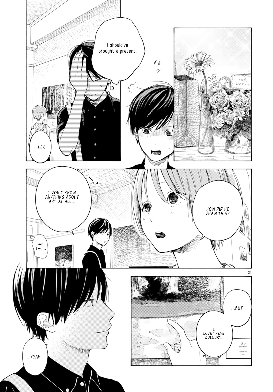 Yasashii Hikari Chapter 5 page 21 - Chapter 5