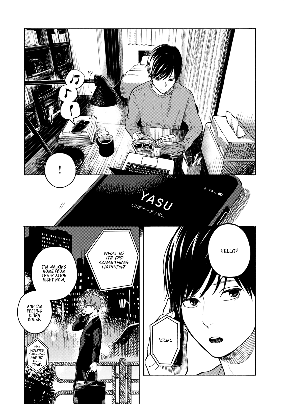 Yasashii Hikari Chapter 8 page 3 - Chapter 8