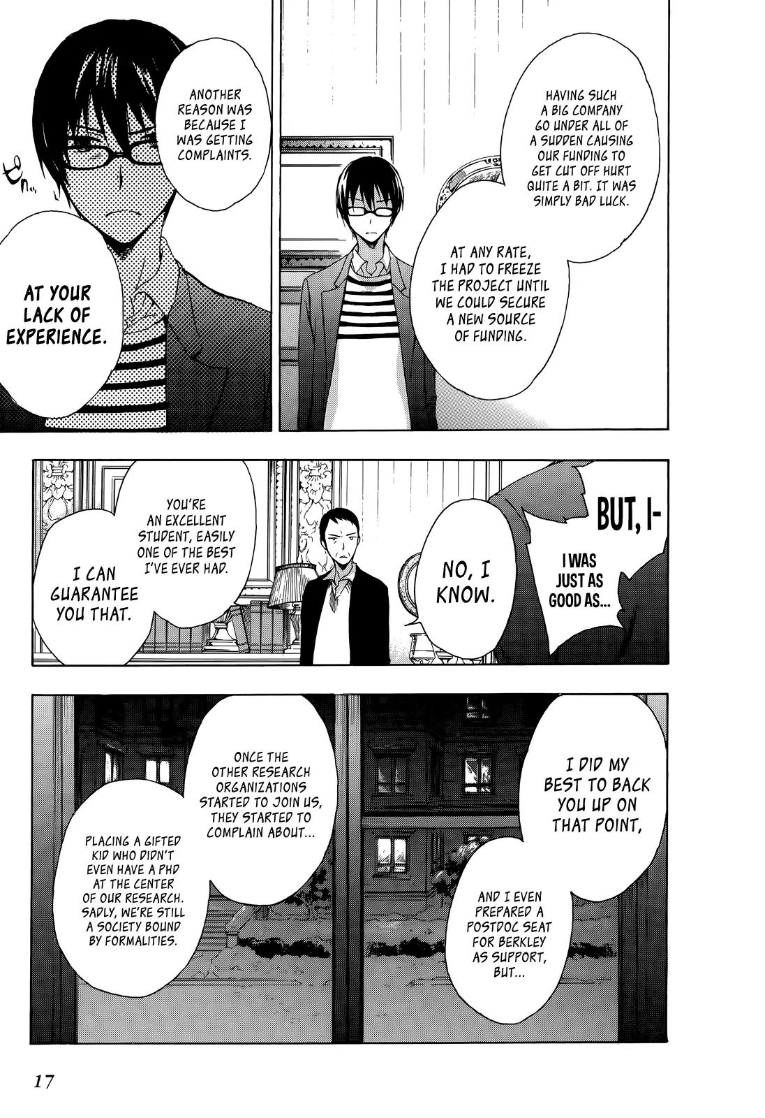 Yasashii Sekai no Tsukurikata Chapter 10 page 17 - Chapter 10 : Blue Karma