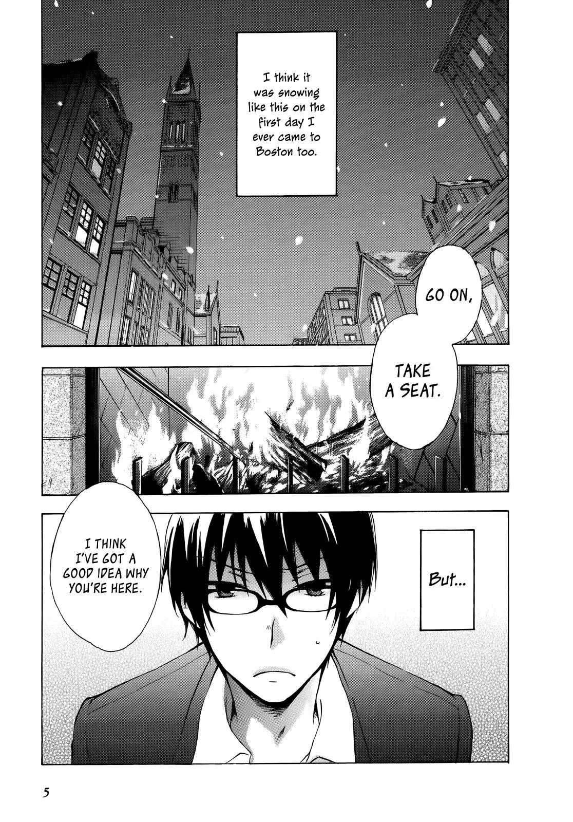 Yasashii Sekai no Tsukurikata Chapter 10 page 6 - Chapter 10 : Blue Karma