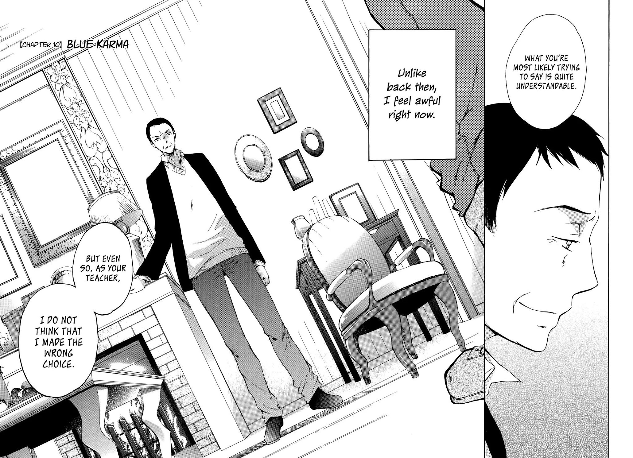 Yasashii Sekai no Tsukurikata Chapter 10 page 7 - Chapter 10 : Blue Karma