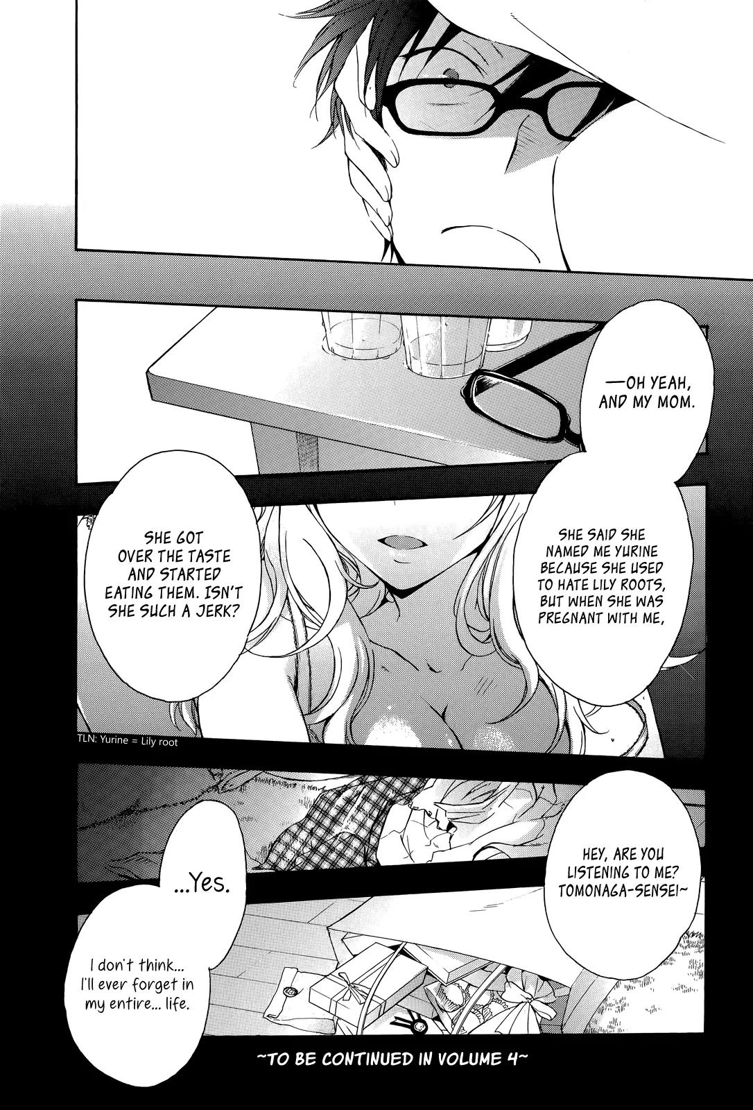 Yasashii Sekai no Tsukurikata Chapter 14 page 44 - Chapter 14: Stomachion Chocolate