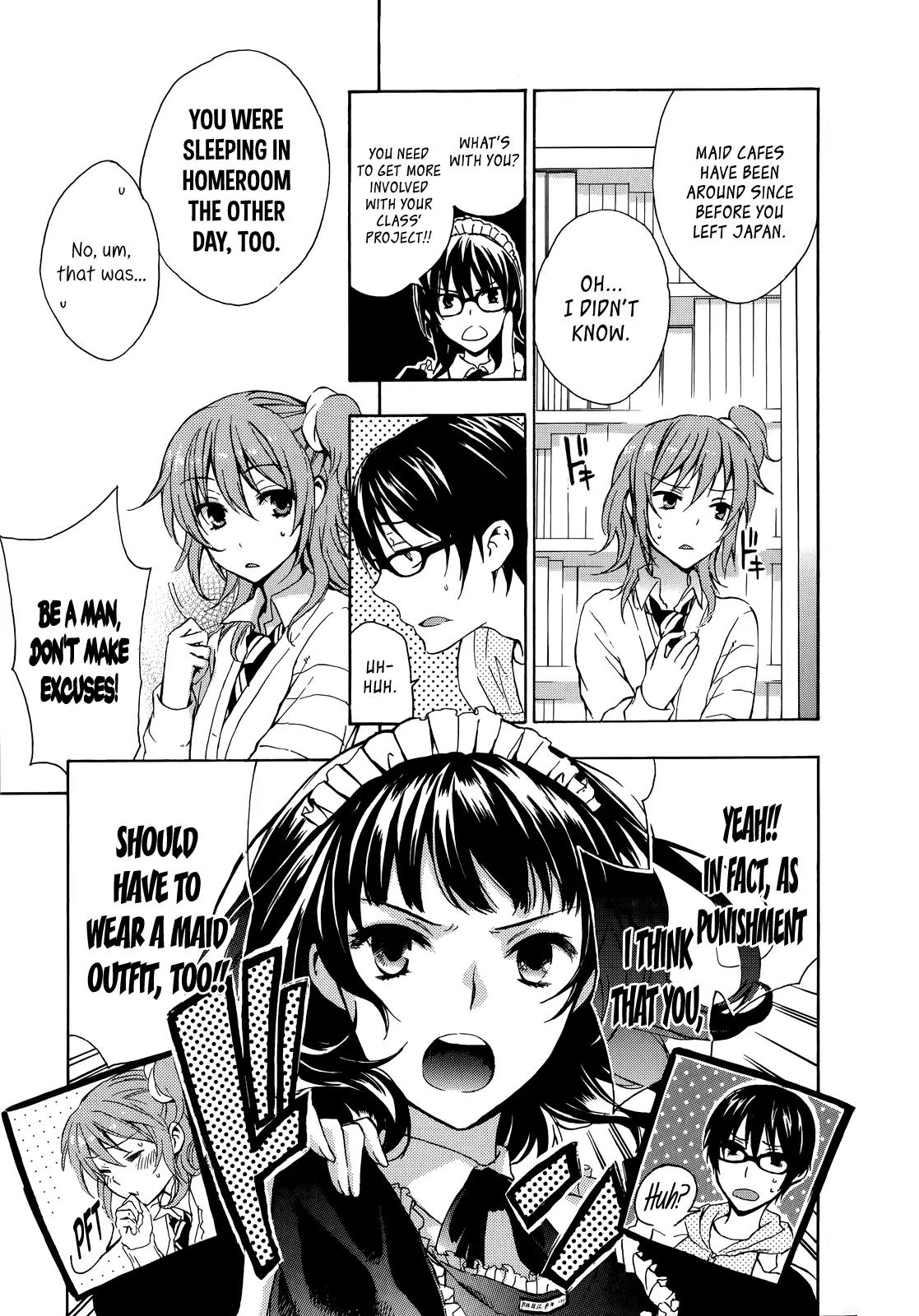 Yasashii Sekai no Tsukurikata Chapter 19.5 page 11 - Chapter 19.5: Class 1 - 4, Cafe Axion