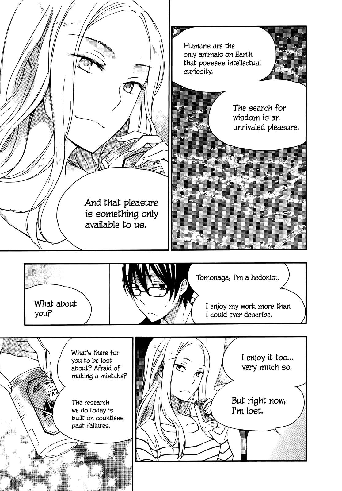 Yasashii Sekai no Tsukurikata Chapter 23 page 20 - Chapter 23: Physicist in Wonderland