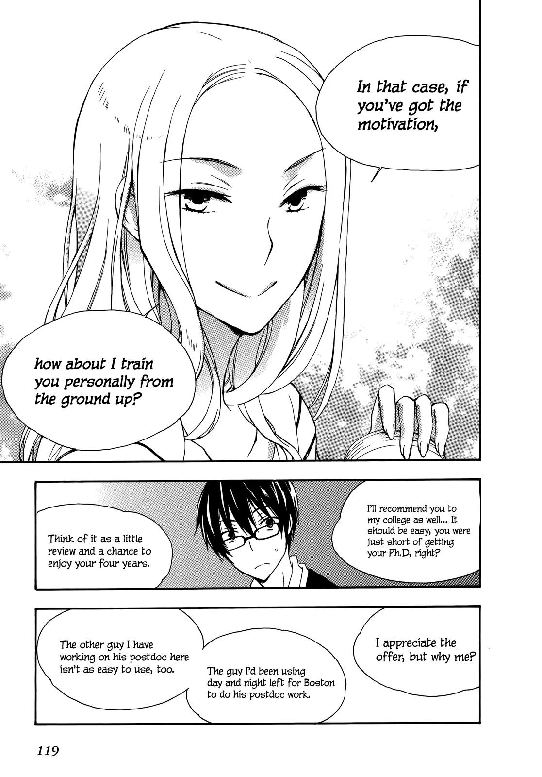 Yasashii Sekai no Tsukurikata Chapter 23 page 22 - Chapter 23: Physicist in Wonderland