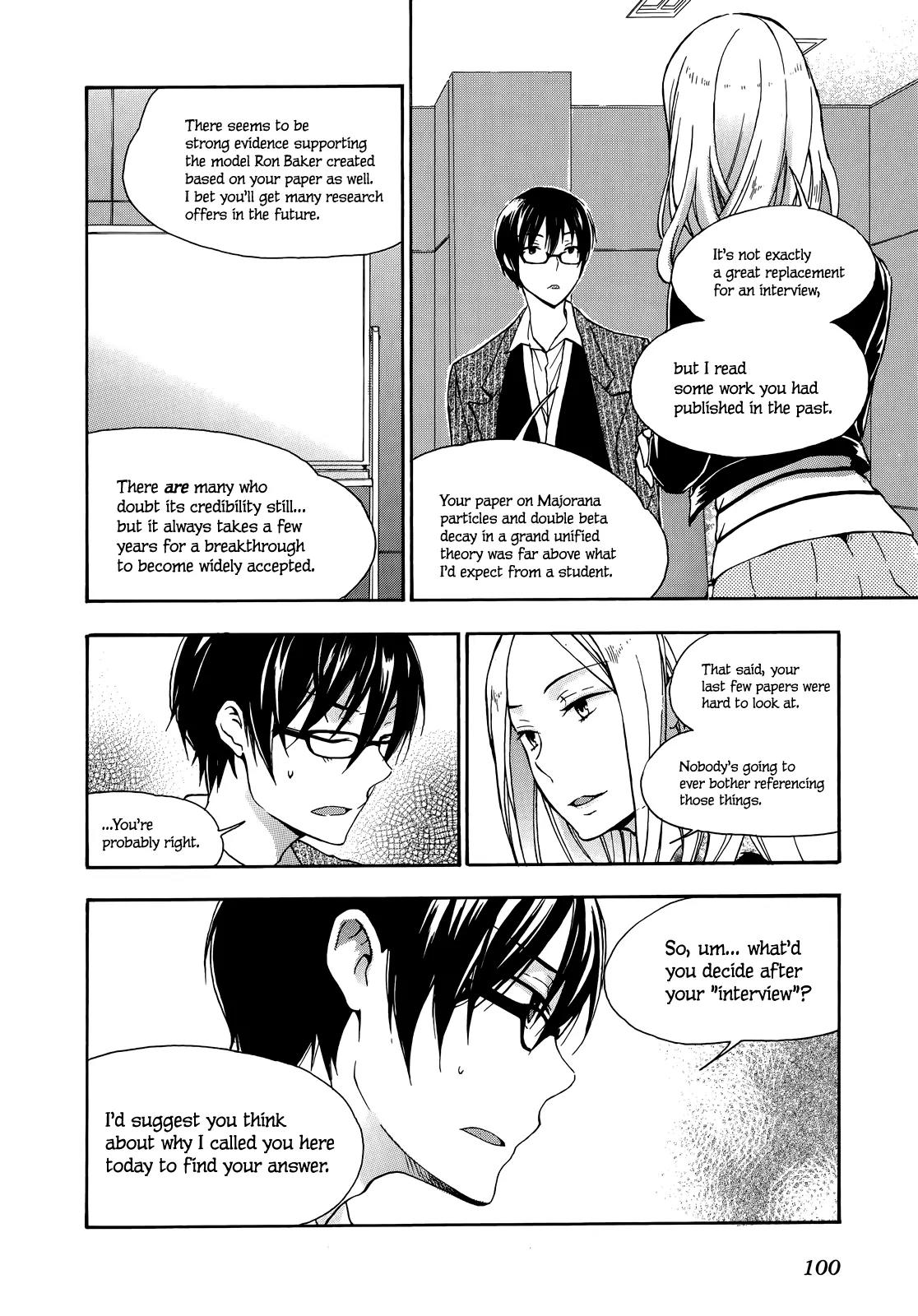 Yasashii Sekai no Tsukurikata Chapter 23 page 4 - Chapter 23: Physicist in Wonderland