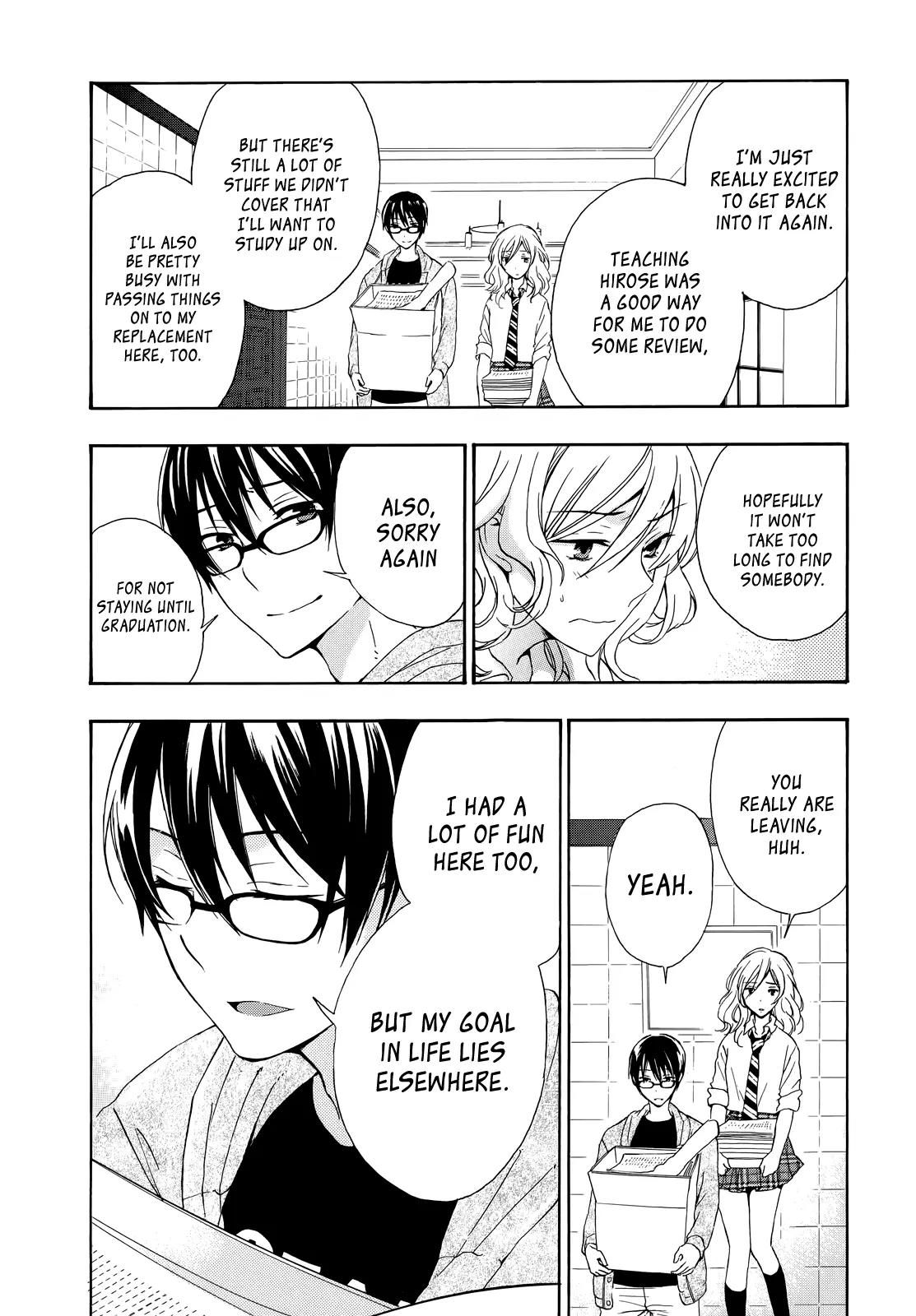 Yasashii Sekai no Tsukurikata Chapter 25 page 33 - Chapter 25: A Coward's Breakthrough