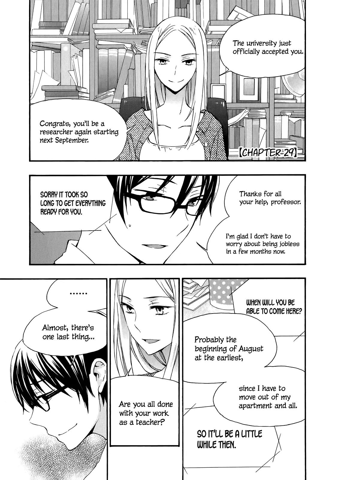 Yasashii Sekai no Tsukurikata Chapter 29 page 1 - Chapter 29: Atoms and Voids