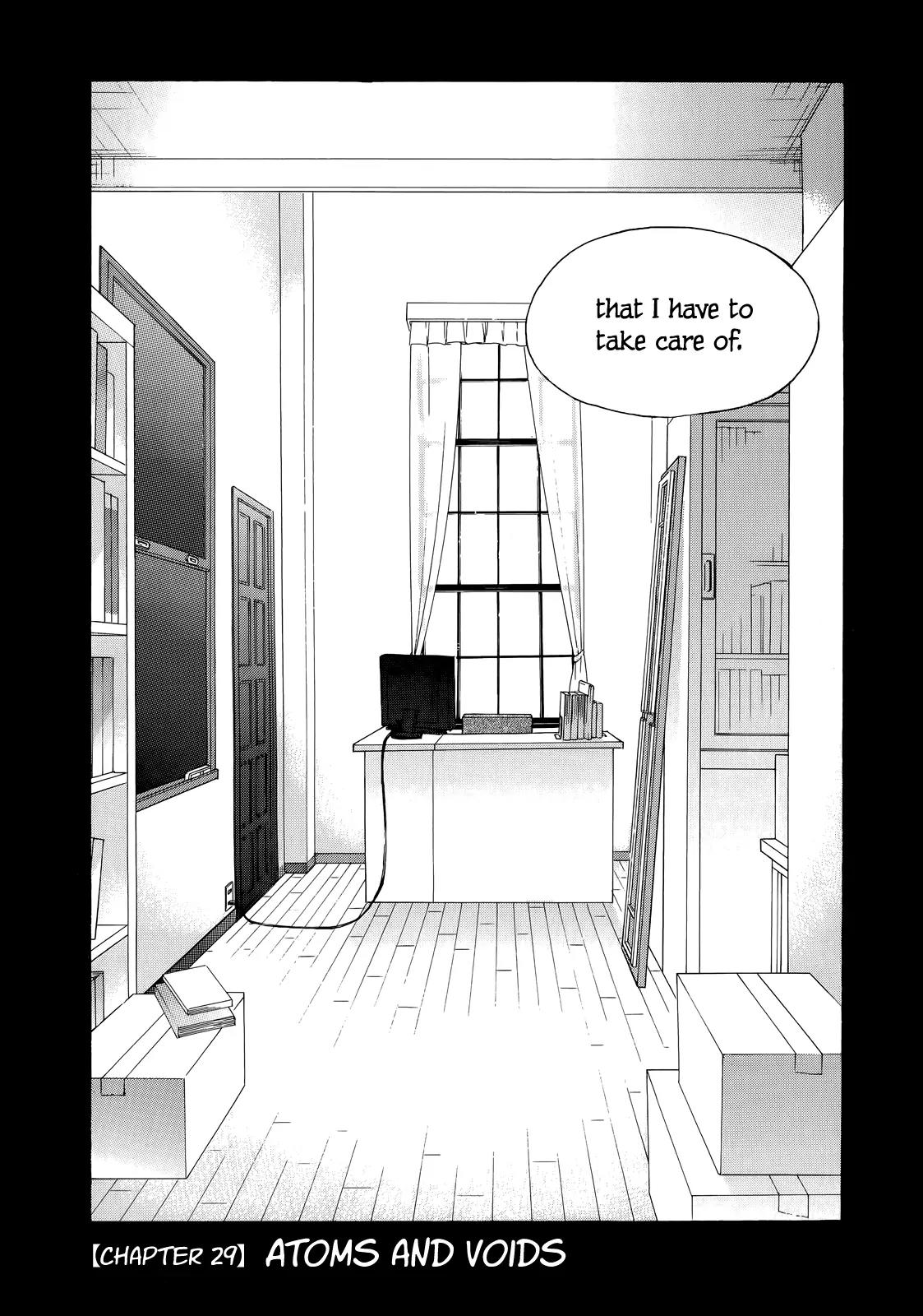 Yasashii Sekai no Tsukurikata Chapter 29 page 2 - Chapter 29: Atoms and Voids