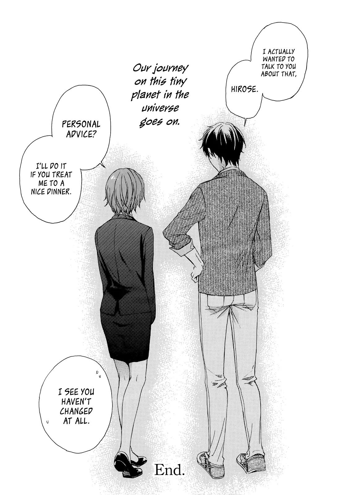 Yasashii Sekai no Tsukurikata Chapter 31 page 36 - Chapter 31 + Omake: Fool on the Planet [End]
