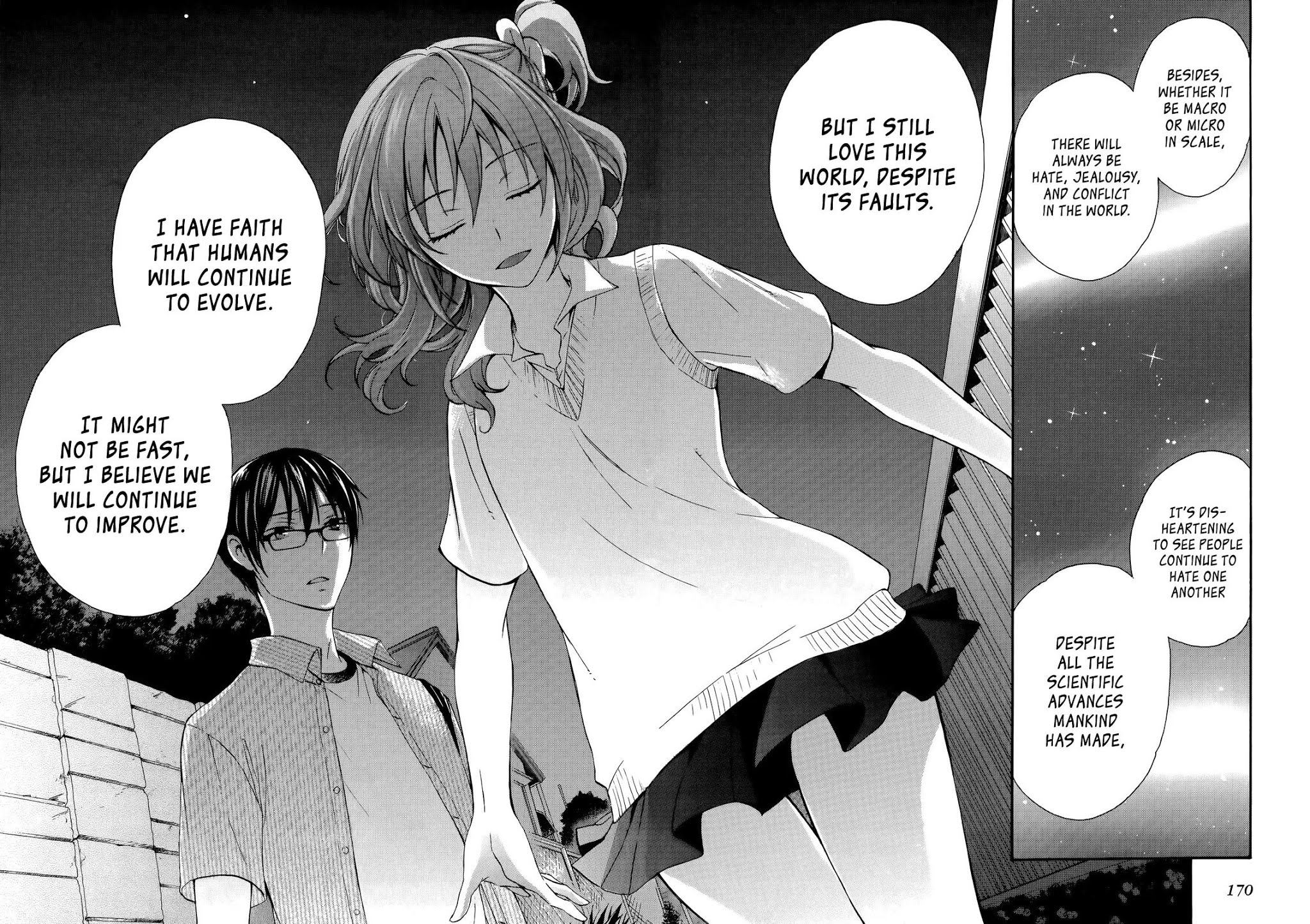 Yasashii Sekai no Tsukurikata Chapter 31 page 9 - Chapter 31 + Omake: Fool on the Planet [End]