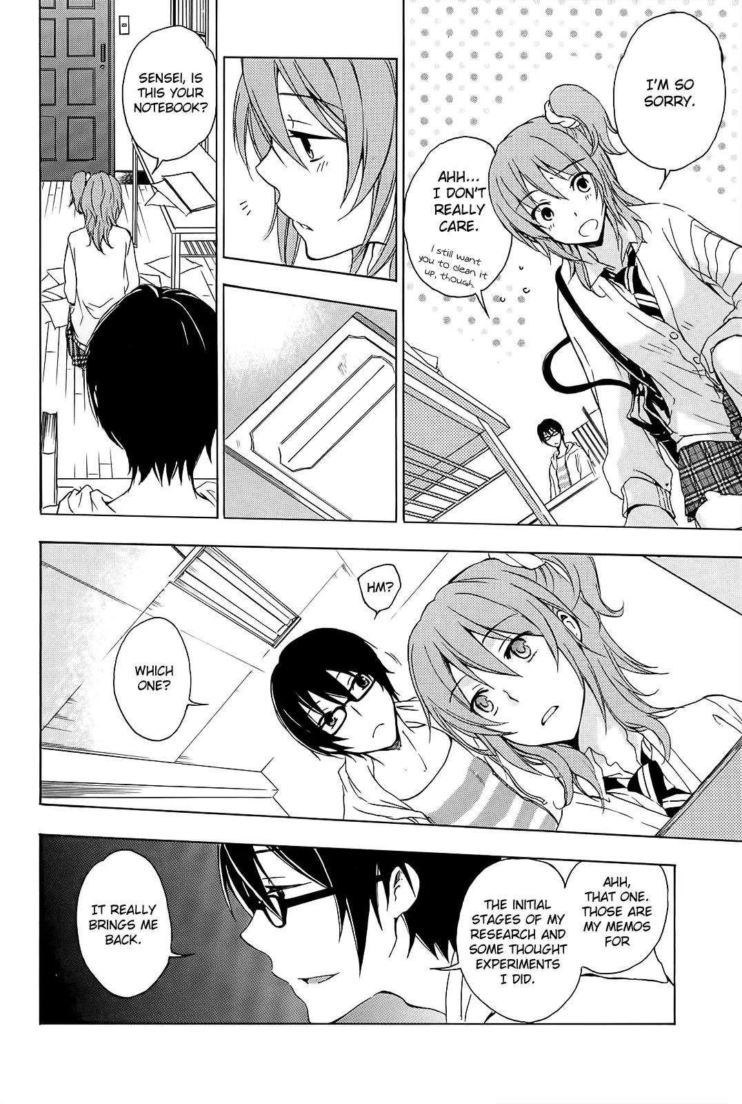 Yasashii Sekai no Tsukurikata Chapter 5 page 13 - Chapter 5: The Cat out of the Box