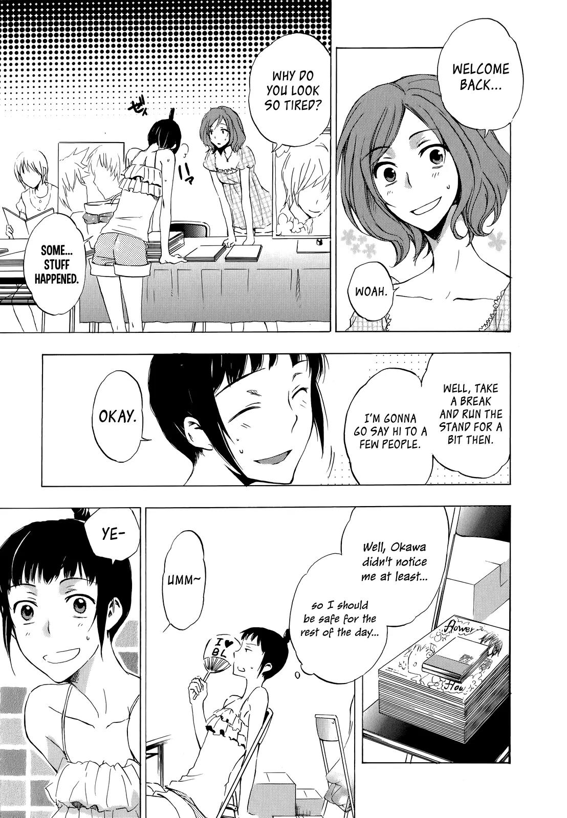 Yasashii Sekai no Tsukurikata Chapter 9.5 page 9 - Chapter 9.5: Fujoshi Everywhere!